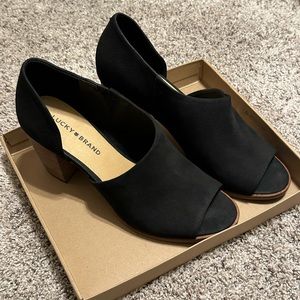 NIB Lucky Brand Jexa Bootie Black Wmns Sz 10